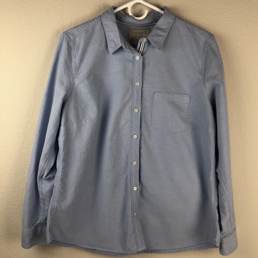 Banana Republic Chambray Button-Up